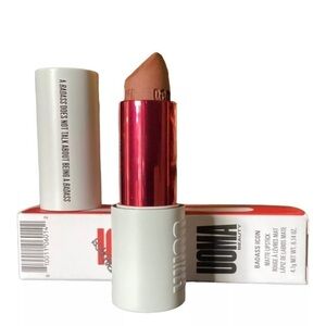 UOMA BEAUTY BADASS ICON MATTE LIPSTICK -‎ TRACY (NIB/Full Size)